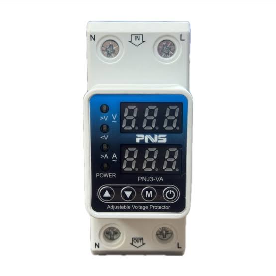 محافظ ولتاژ و جریان تکفاز 63 آمپر PNS